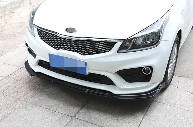 Для KIA K2 Задний Спойлер ABS задний передний бампер диффузор защитные бамперы для 2017
