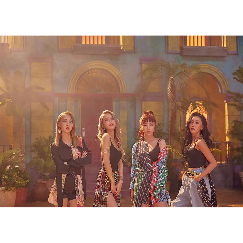 Алмазная 5d-картина K-POP MAMAMOO group картина с полными квадратными/круглыми стразами