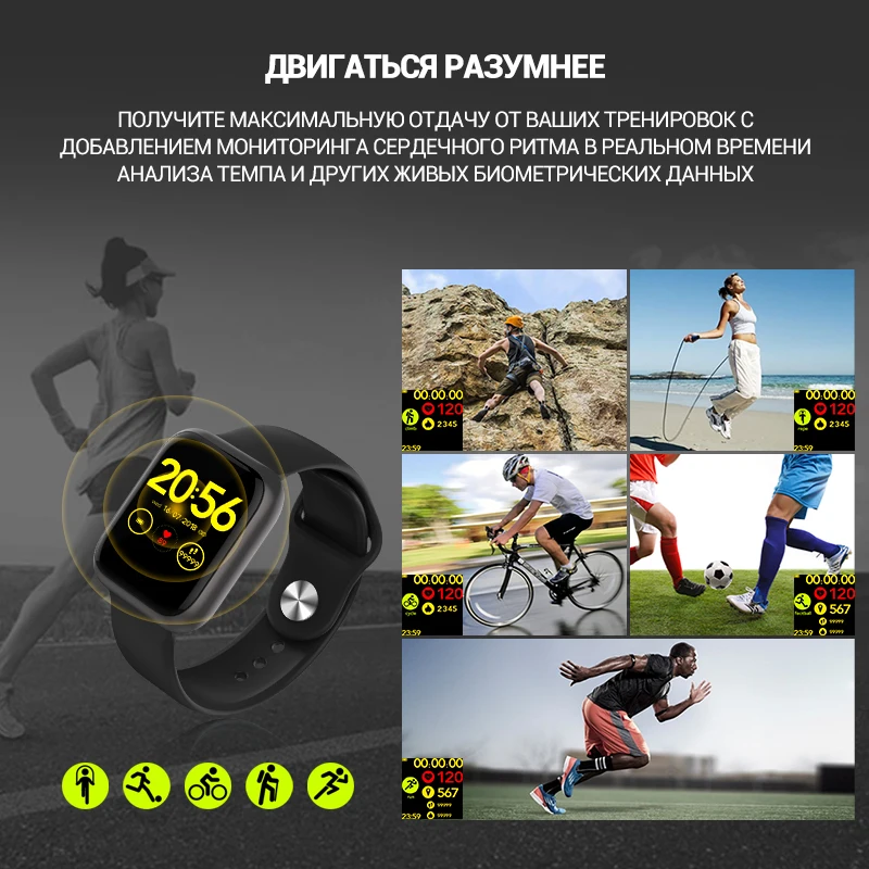 1MORE omthing Умные часы E-Joy бренда 2.5 D Закаленное Экрана 1 3 дюйма До 15 дней без