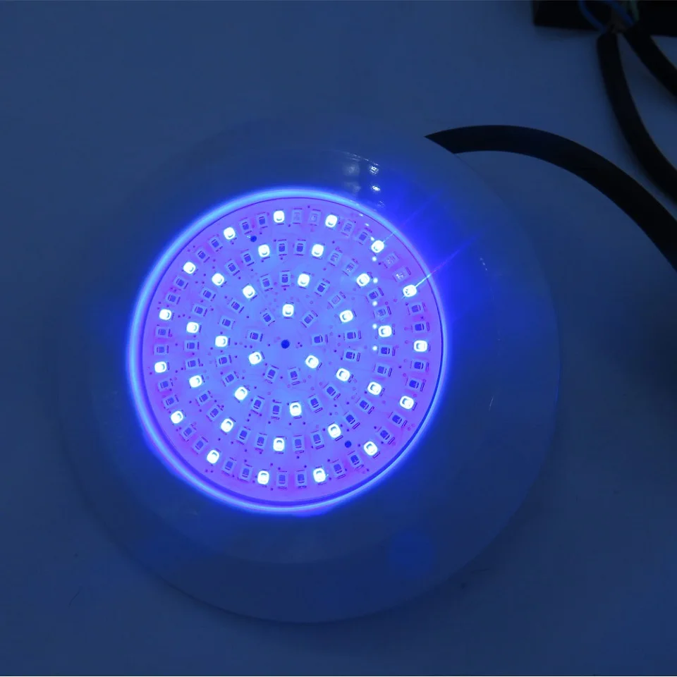 Светодиодный светильник для бассейна 9 Вт 12 RGB IP68 Подводный настенный DC В фонтан