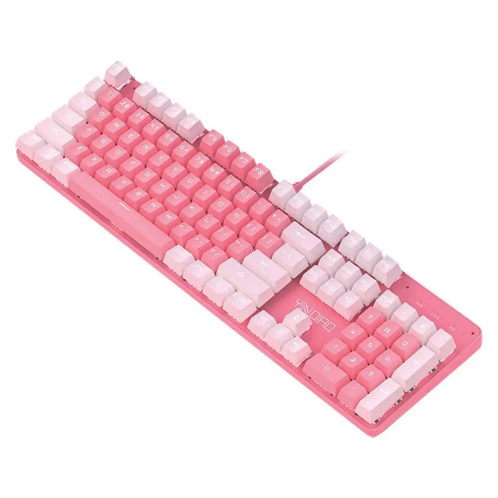 

ZK-4 104Pcs/Set Wired LED Light High Quality Gaming Mechanical Keyboard for Desktop Computer