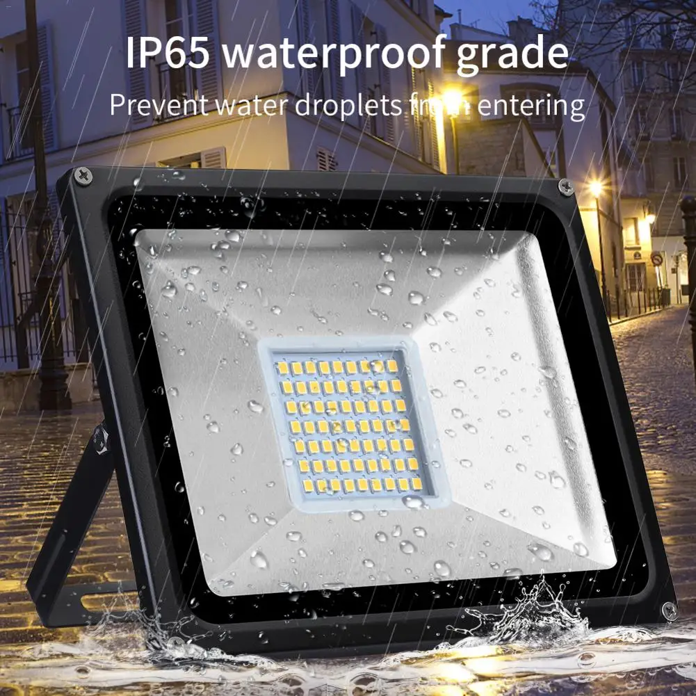 2 шт. светодиодные прожекторы 30 Вт SMD наружные Ip65 водонепроницаемые 220 в теплый