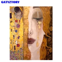 gatyztory frame figure picture diy painting by numbers wall art painting acrylic paint by numbers unique gift for home decor art