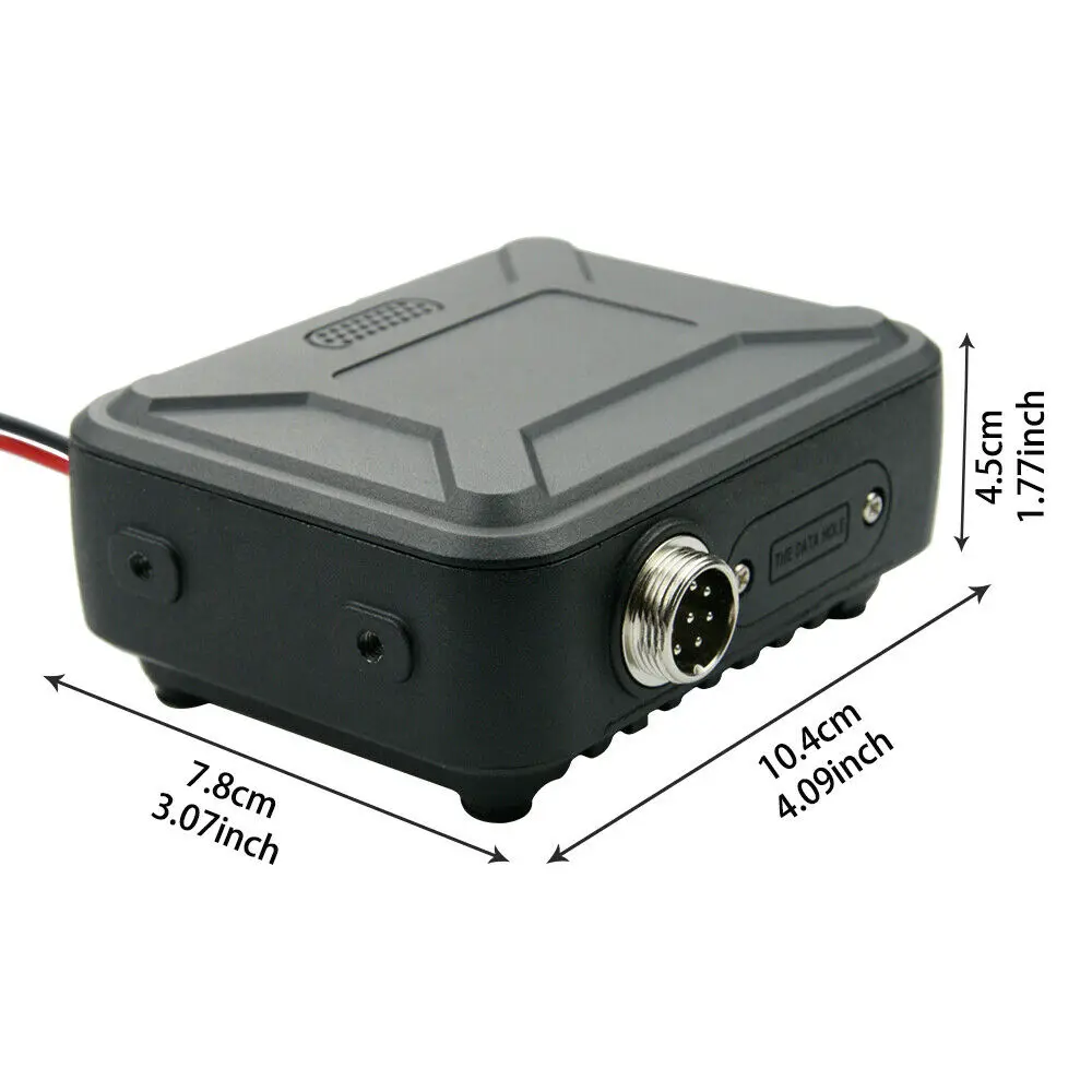 Mini Mobile Radio For QYT KT-WP12 25W 200 Channels VHF UHF Dual Band Car Ham Radio