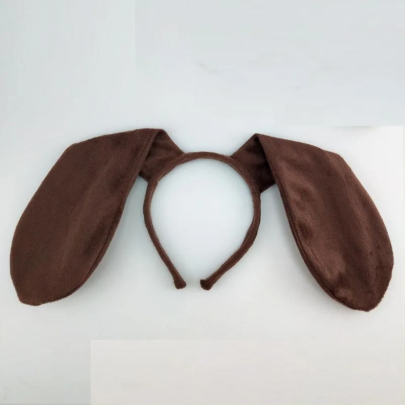 Повязка на голову с ушками собаки для женщин и детей| |