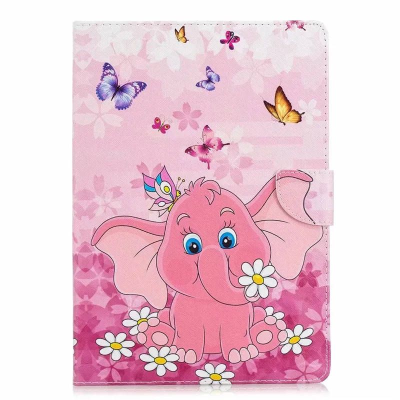 Чехол для huawei MediaPad T3 10 чехол Kawaii Единорог кошка девушки цветок окрашенный PU кожаный чехол-подставка для huawei T3 10 чехол 9,6"