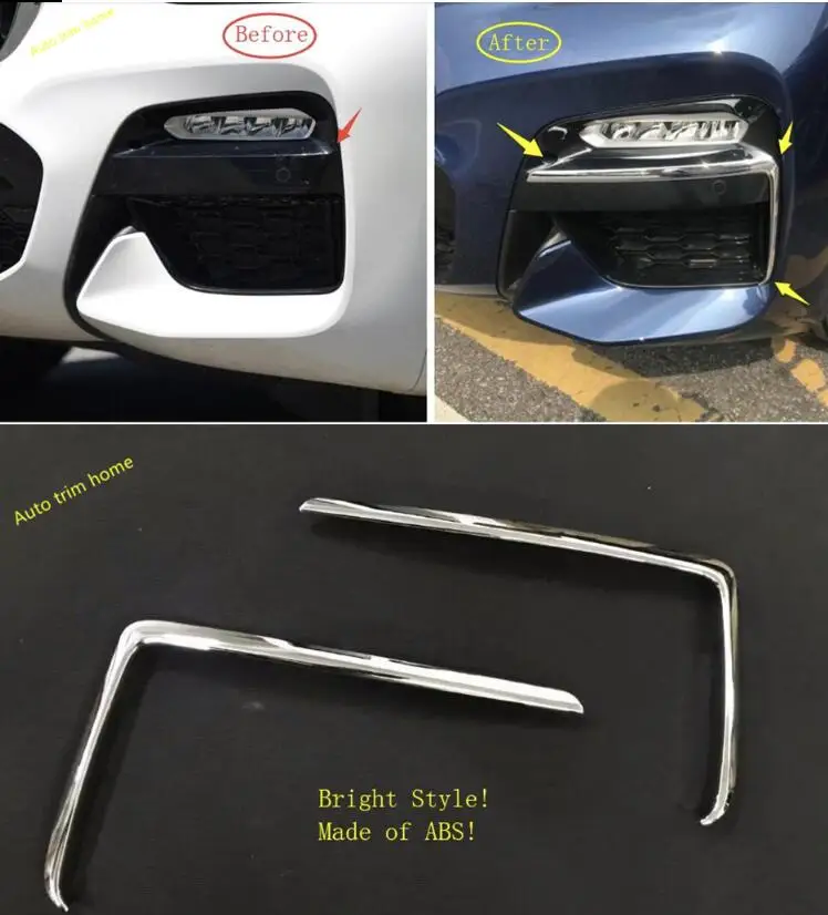 Набор для переоборудования экстерьера Lapetus ABS Chrome передние противотуманные фары