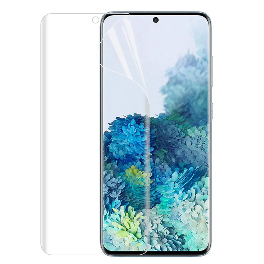 Гидрогелевая пленка для защиты экрана Samsung A51 A71 M30s Galaxy S20 S10 Note 10 20 Plus Ultra Thin Clear.