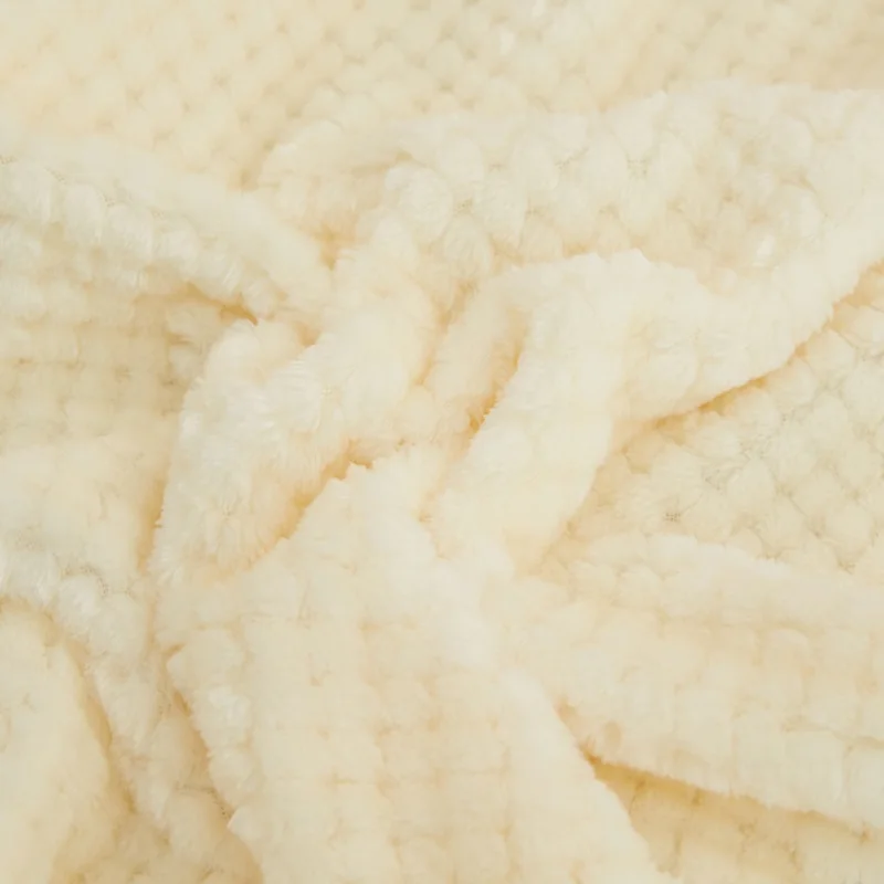 Коралловое Флисовое одеяло в виде ананаса летние и зимние пушистые клетчатые