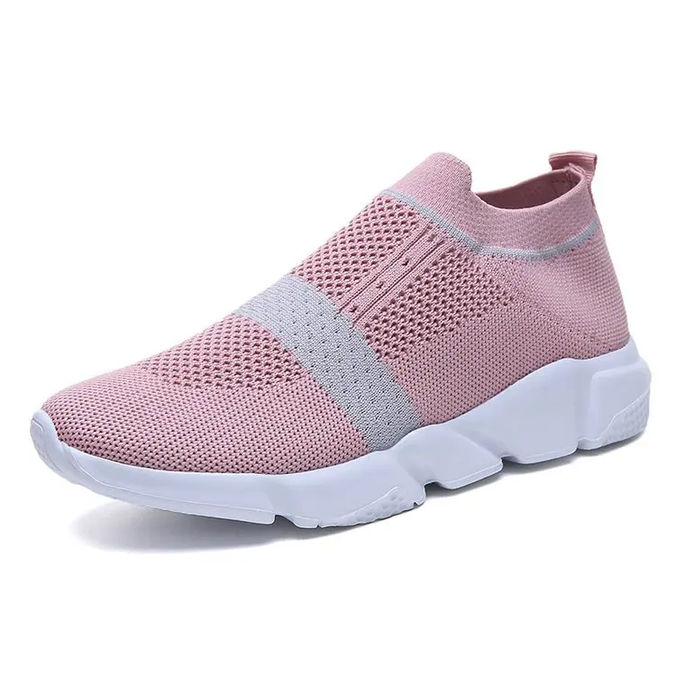 

Fashion Light Sneakers Summer Women Sneakers Femme Socks Shoes Casual Vulcanized Breathable Flats Trainers Sports Shoes 2021 New