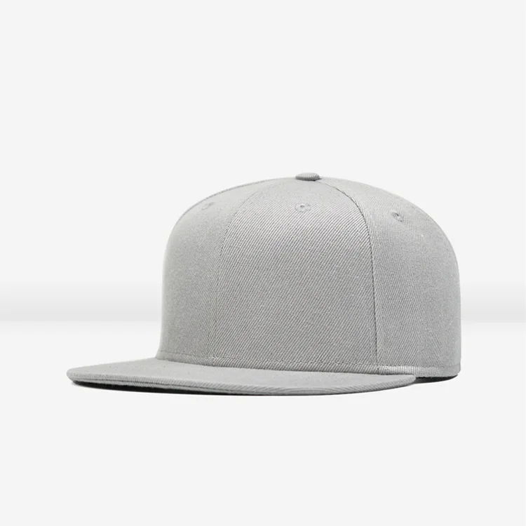 Gray Мужская и Женская Бейсболка s Snapback однотонная хлопковая кепка Европейский стиль классический модный тренд хип-хоп простой стиль Кепка - Цвет: Gray
