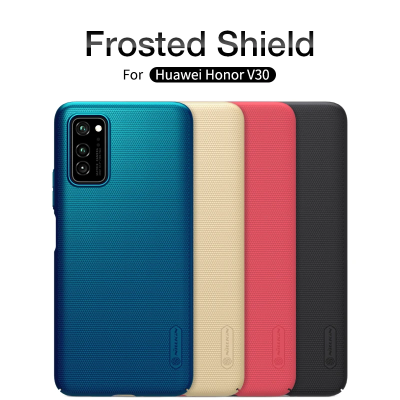 Чехол для Huawei Honor V30 NILLKIN суперматовый чехол накладка View 30 Подарочный держатель