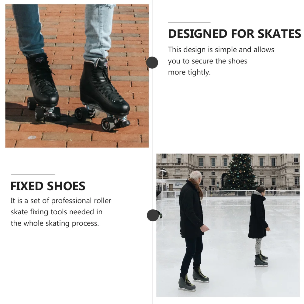 

Roller Skating Shoes Replacements Inline Strap Skates Buckles Accessory