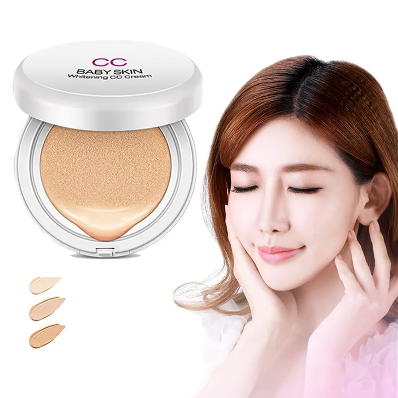 Детская кожа воздушная Подушка BB CC крем-основа для макияжа лица красота Жидкая