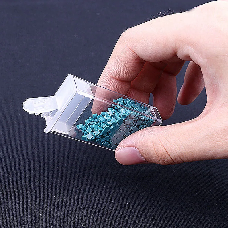 Контейнеры для хранения алмазной живописи портативный контейнер бисера