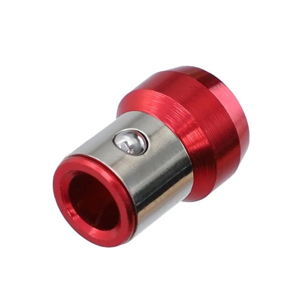 

3Pcs 6.35mm Screwdriver Bit Magnetic Ring Anti-Corrosion Strong Magnetizer For Phillip Drill Bit Magnetic Bit Holder