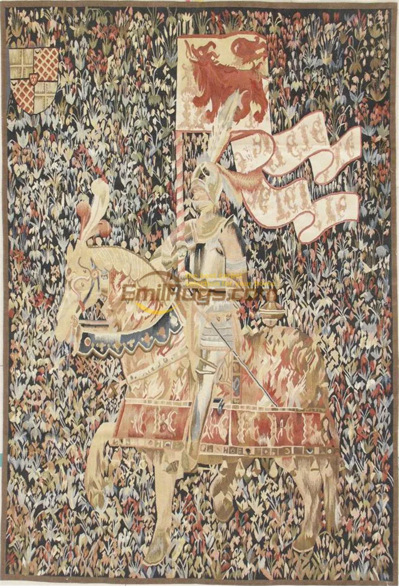 Гобелен Обюссон модный домашний декор Круглый квадратный гобелен мандала