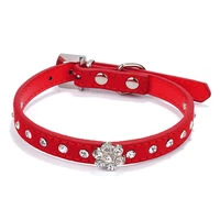 small dogs collars puppy shop chihuahua rhinestone accessories pet cat product collar necklace supplies
