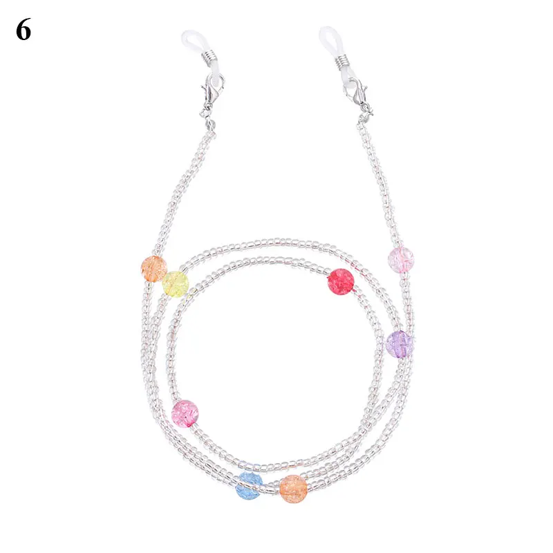 

Bohemian Beads Sunglasses Chain Reading Glasses Chain Retro Beads Eyeglass Spectacle Cord Neck Strap String Anti Slip Mask Chain