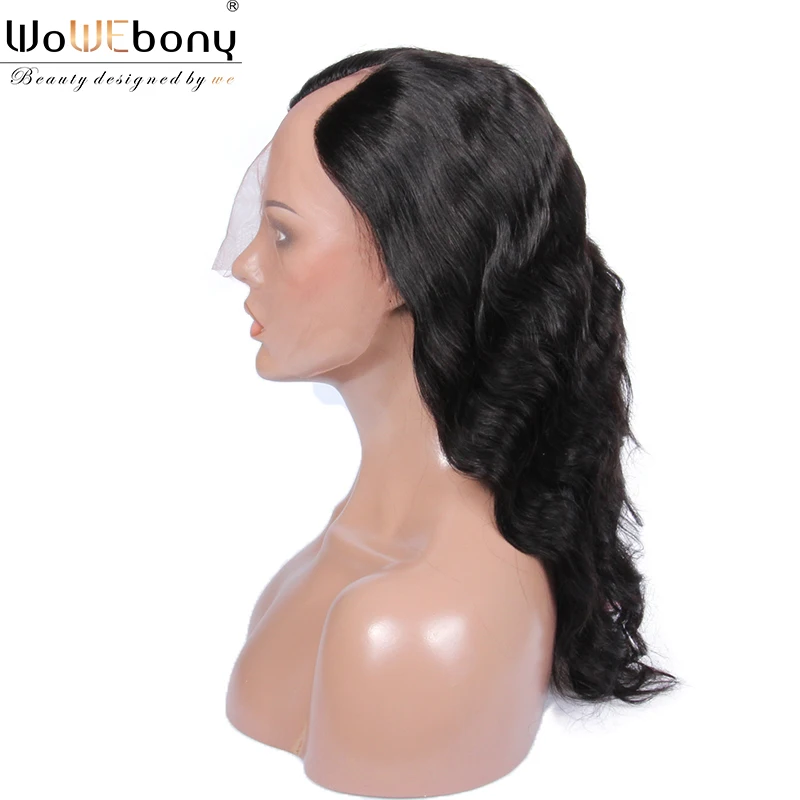 Объемная волна u часть парик человеческие волосы 4*2 парики шнурка бразильские 180