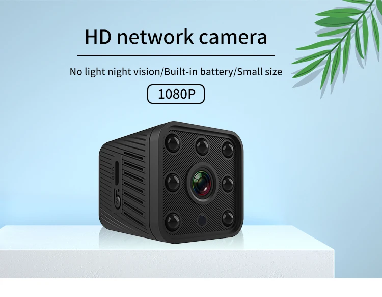 

Мини-камера, Hd-видеокамера, Ip-камера 1080P, инфракрасная беспроводная камера с Wi-Fi, дистанционный монитор, маленькая камера, беспроводная камер...