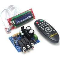 pga2311u amplifier board w input selectorremote controllcd display