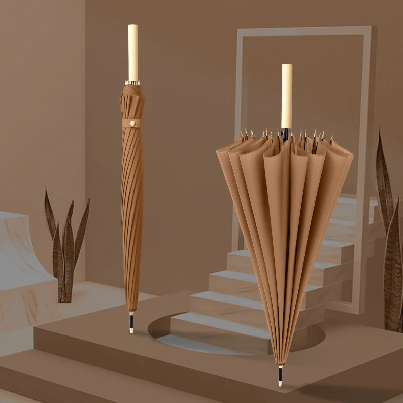 Ветрозащитные зонты с длинной ручкой модные яркие свадебные милые для рыбалки