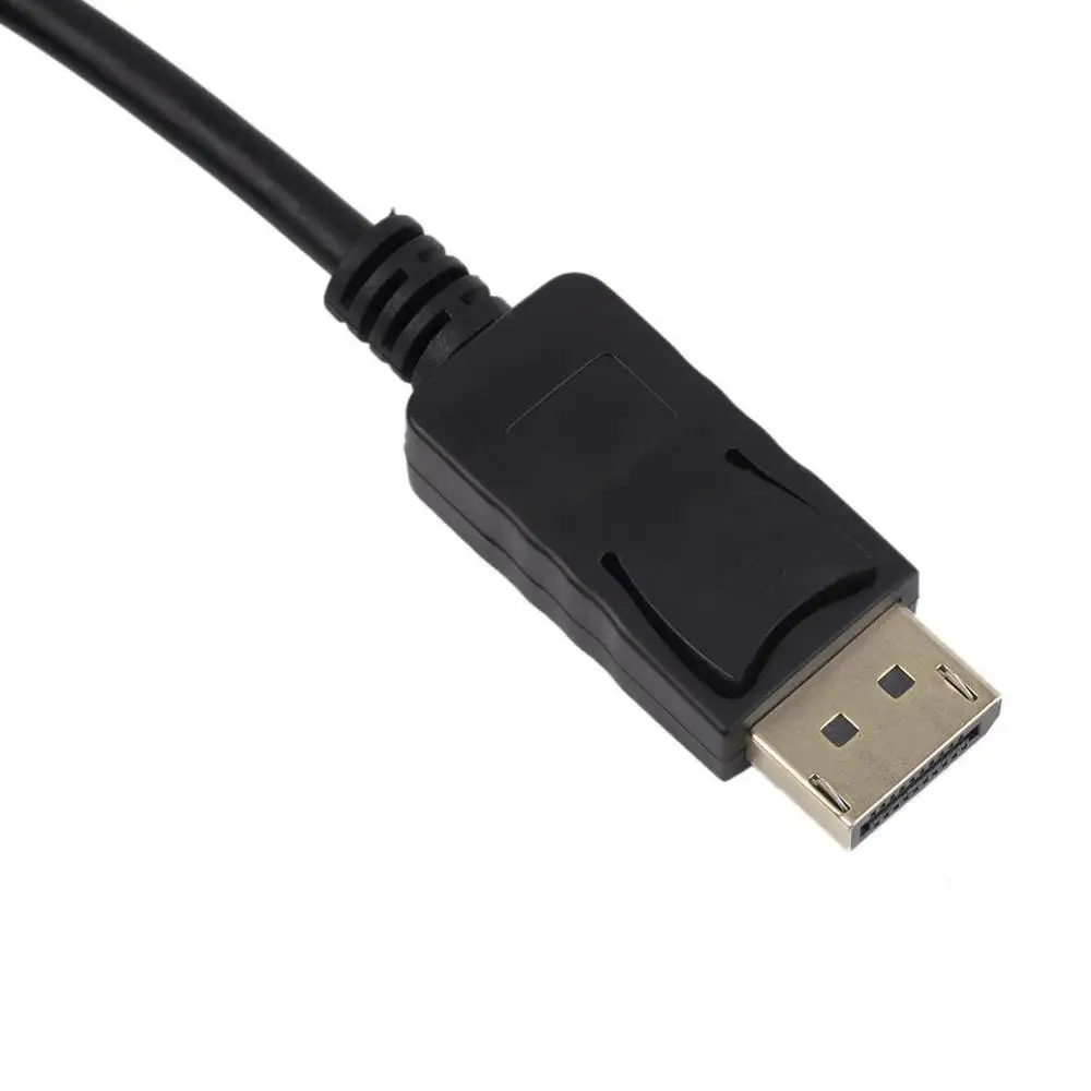 1.8M DP Display Port Male To VGA RGB D-SUB Cable Adapter HDTV Automatic Sink Detection Stand By Mode | Электроника
