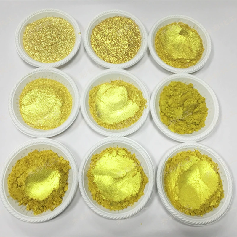 

24K Gold Foil Powder Super Flash Imported Merck Gold Powder 999 Super Flash Gold Powder Ink Screen Printing Couplet Gold Powder