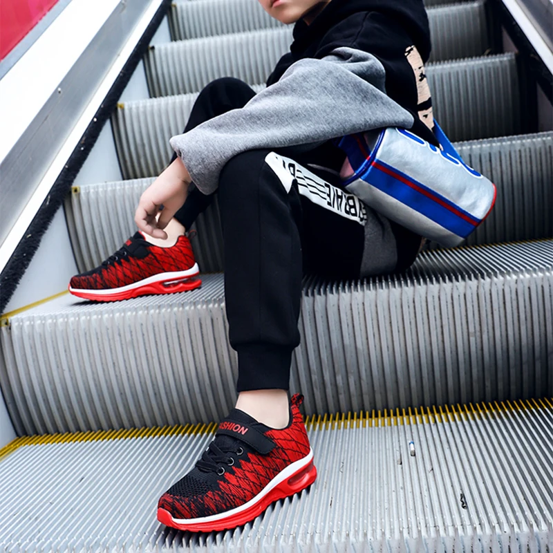 Осенняя детская обувь воздухопроницаемые кроссовки для мальчиков весенние