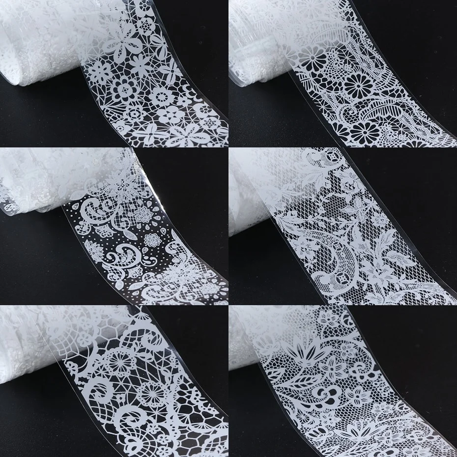 10 рулонов кружева Цветочный клей | Красота и здоровье