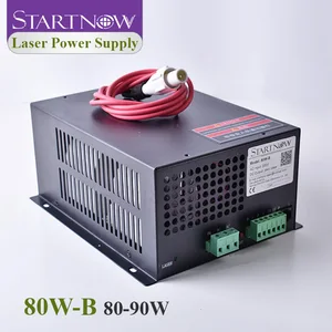 Startnow 80W-B CO2 лазерный источник питания 90 Вт с сетевым портом 110 В 220 В лазерная гравировка деталей для резки 70 Вт 80 Вт MYJG-80