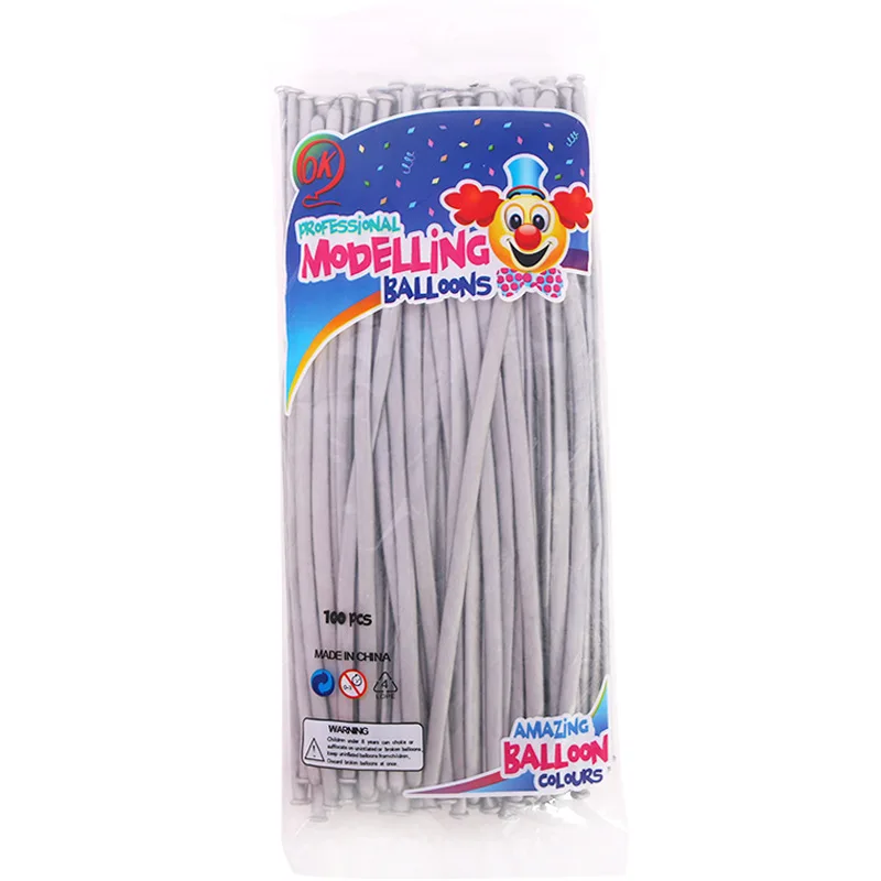 20-100pcs Chrome Magic Balloons DIY Birthday Party Wedding Decoration Metal Strip Balloon System Animal Clown Baloon Wholesale | Дом и сад