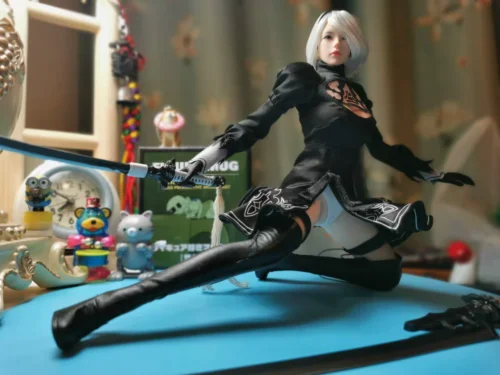 Super Duck SET015 1/6 NieR: Automata 2B Sculpt одежда Phicen S04B|Игровые фигурки и трансформеры| |