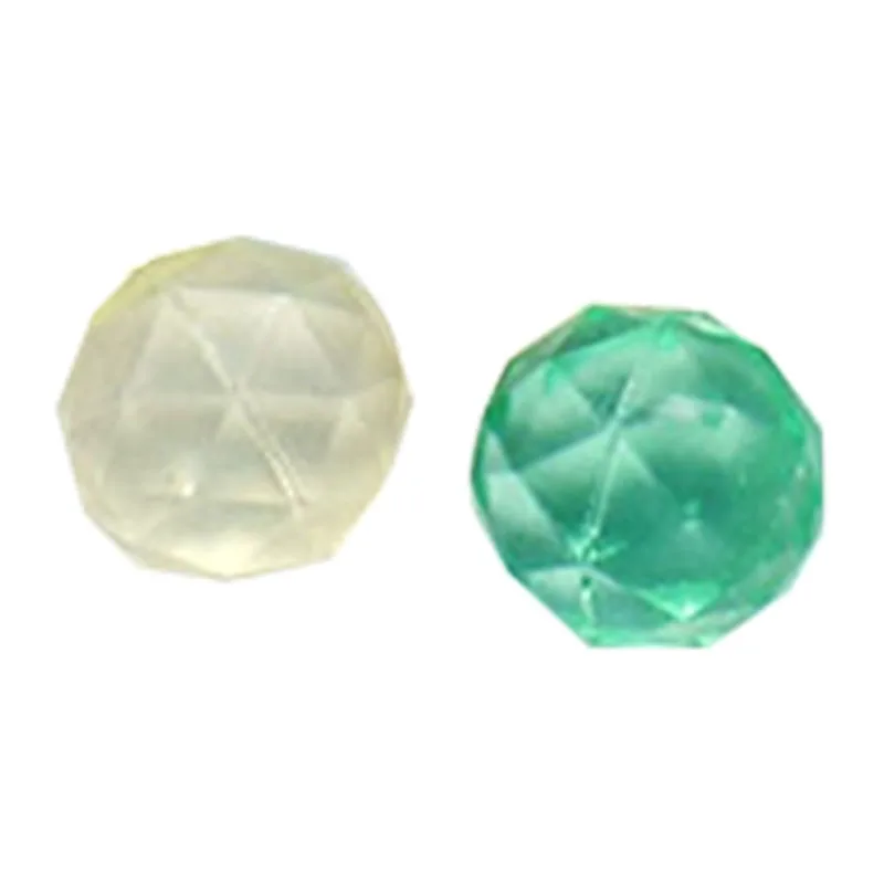 100 шт./лот Алмазная форма прыгающий мяч плавающий в воде Детский Эластичный