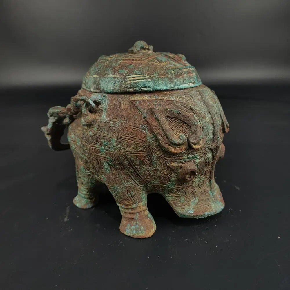 

Collection Chinese HanDyansty(25---186)old bonze Beam tank, free shipping