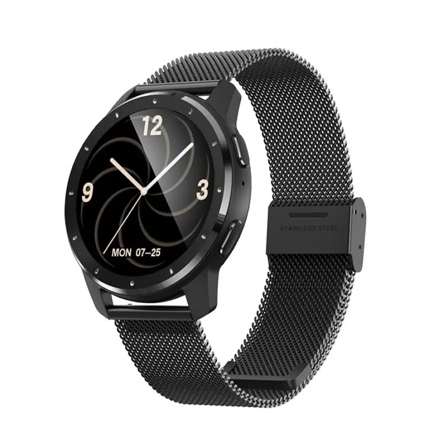 Смарт-часы HESTIA MX11 мужские 1 28 дюйма Bluetooth пульсометр тонометр мониторинг сна |