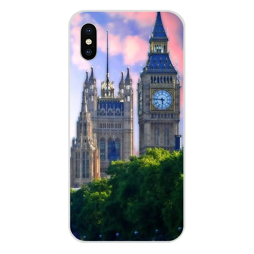 London Collage Art Soft TPU Pattern Phone For HTC Desire 530 626 628 630 816 820 830 One A9 M7 M8 M9 M10 E9 U11 U12 Life Plus | Мобильные