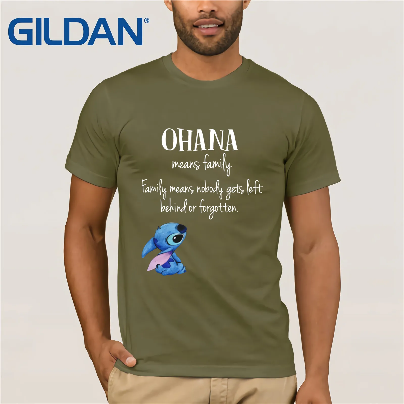 Ohana значит семья означает что никто не остался или забывает Лето 2019 Мужская