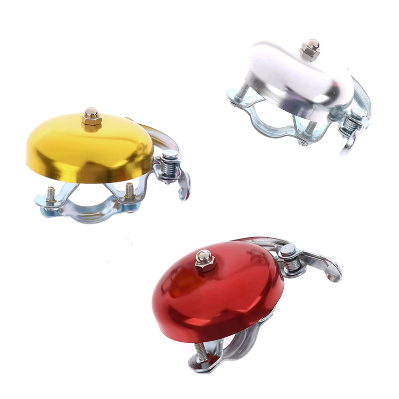 

Metal Bell Ring Loud Sound One Touch Classic Handlebar Cycling Bicycle Horn Alarm Accessory Bicycle Bell Retro Cycle Push Bike
