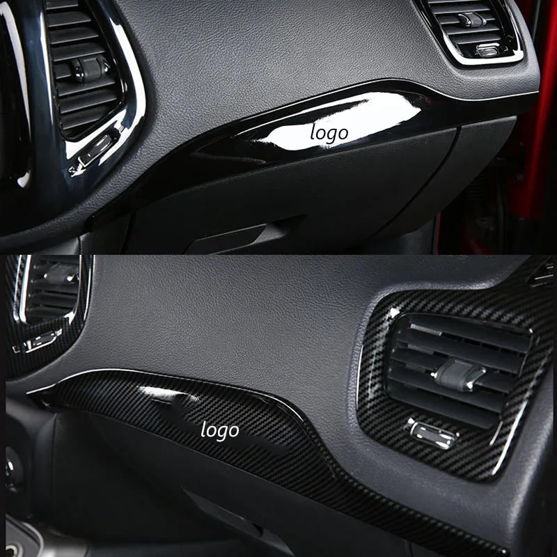 Приборной панели отделочная планка для Jeep Compass 2017 2018 2019 2020 центральной консоли