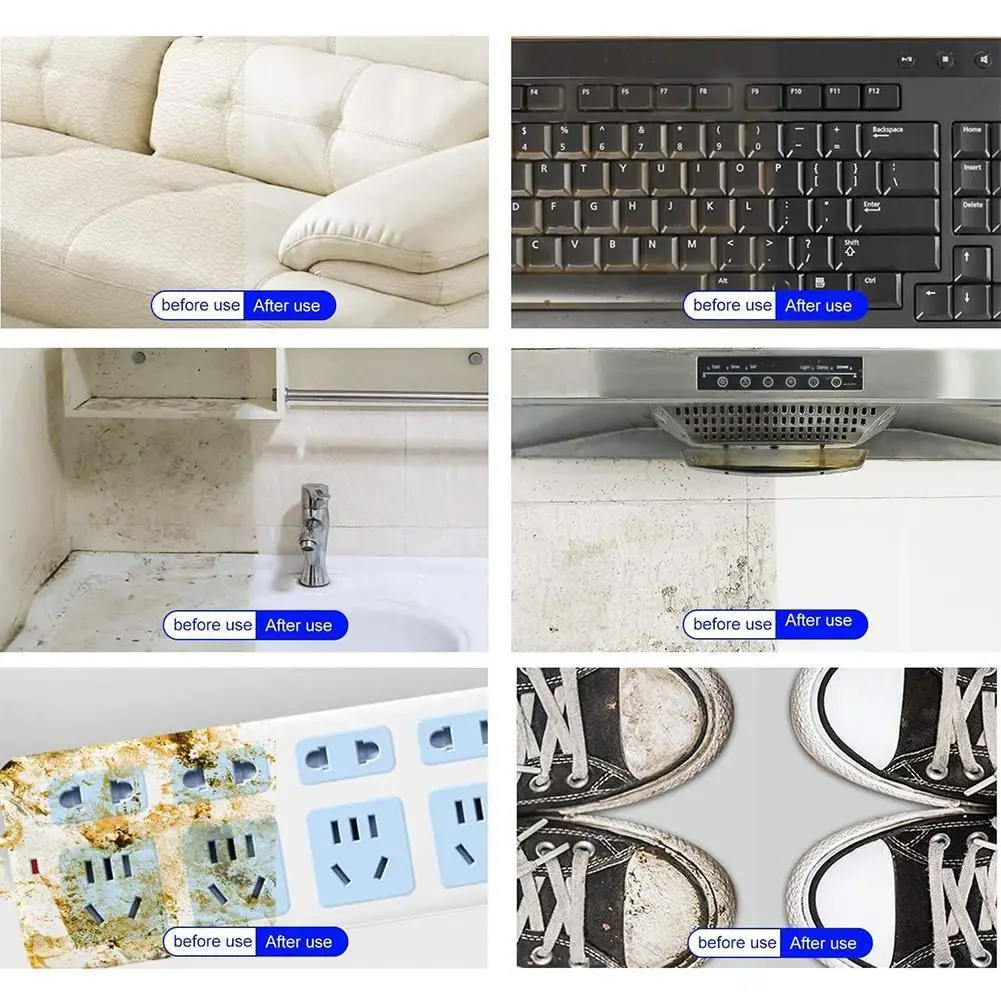 

5pcs Sponge Eraser Cleaning Melamine Foam Cleaner For Kitchen Tools Cleaning Bathroom Q2N3