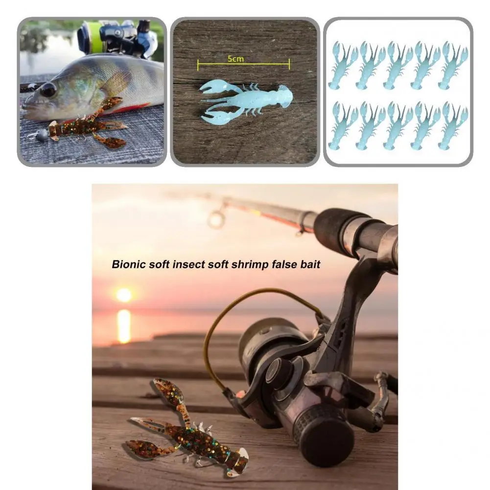 

Wear-Resistant Attract Fish Tear Resistant Fishing Shrimp Lure for Saltwater