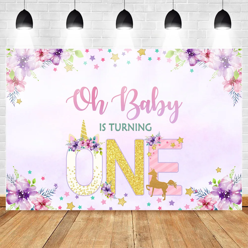 

Фон для вечерние ъемки новорожденных с изображением единорога