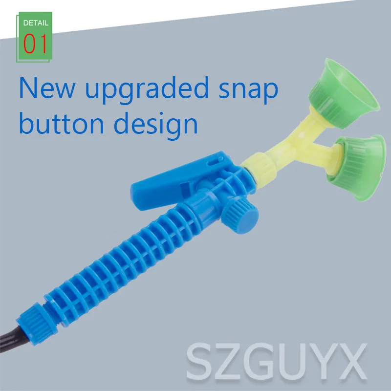 5 л аварийный привлекательный двухпортовый мобильный порт для глазной стирки