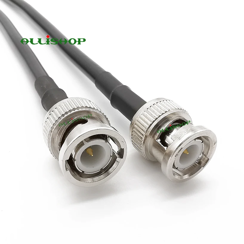 

BNC Male to BNC Male LMR195 Coaxial Extension Cable BNC Plug to BNC Plug RF Cable 2/5/8/10/12/15M