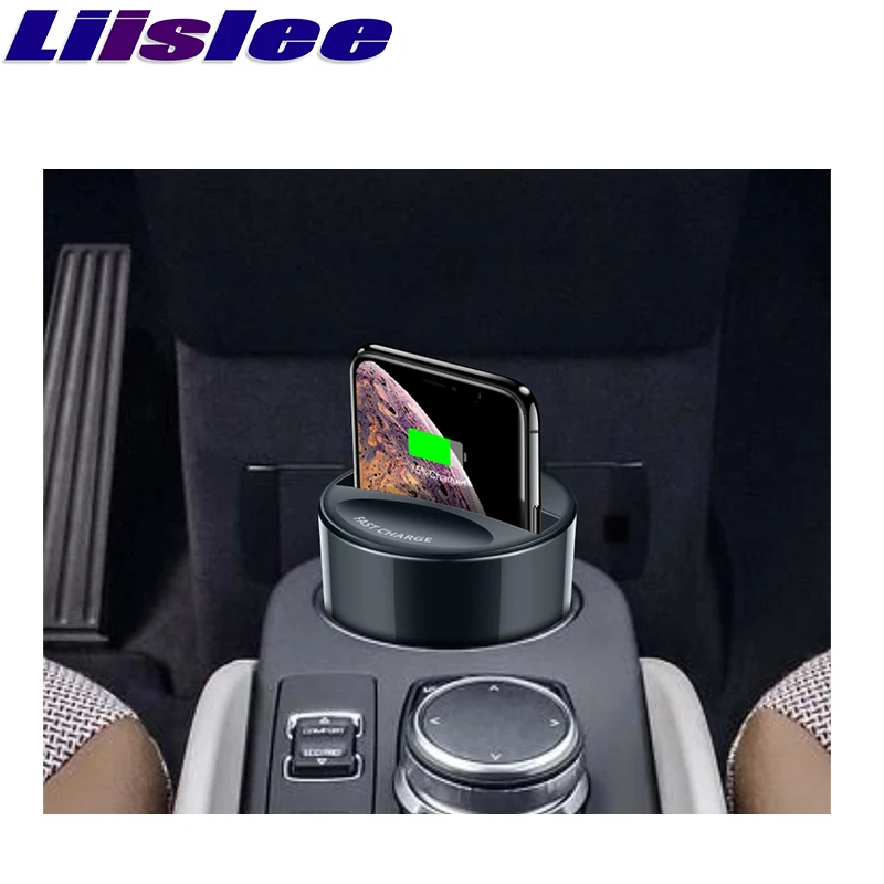 Автомобильное Быстрое беспроводное зарядное устройство Qi для Volkswagen Golf Polo CC Atlas |