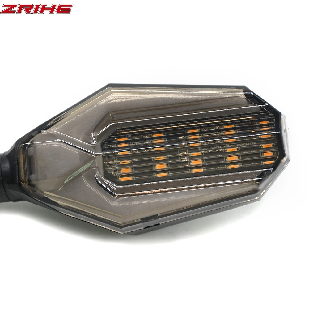 Универсальные аксессуары для мотоциклов светодиодный гибкий указатель поворота