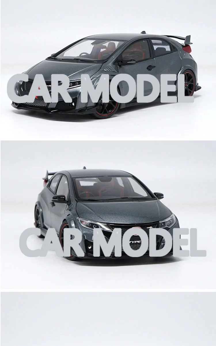 1:18 Масштаб сплава игрушечные транспортные средства Ebbro CIVIC Тип R автомобиль модель детских игрушечных автомобилей авторизованный игрушки для детей