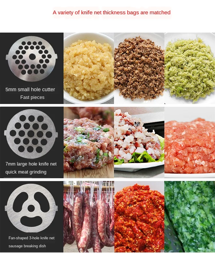 220/110V мясорубка Малый бытовый электрический Европейский Стандартный